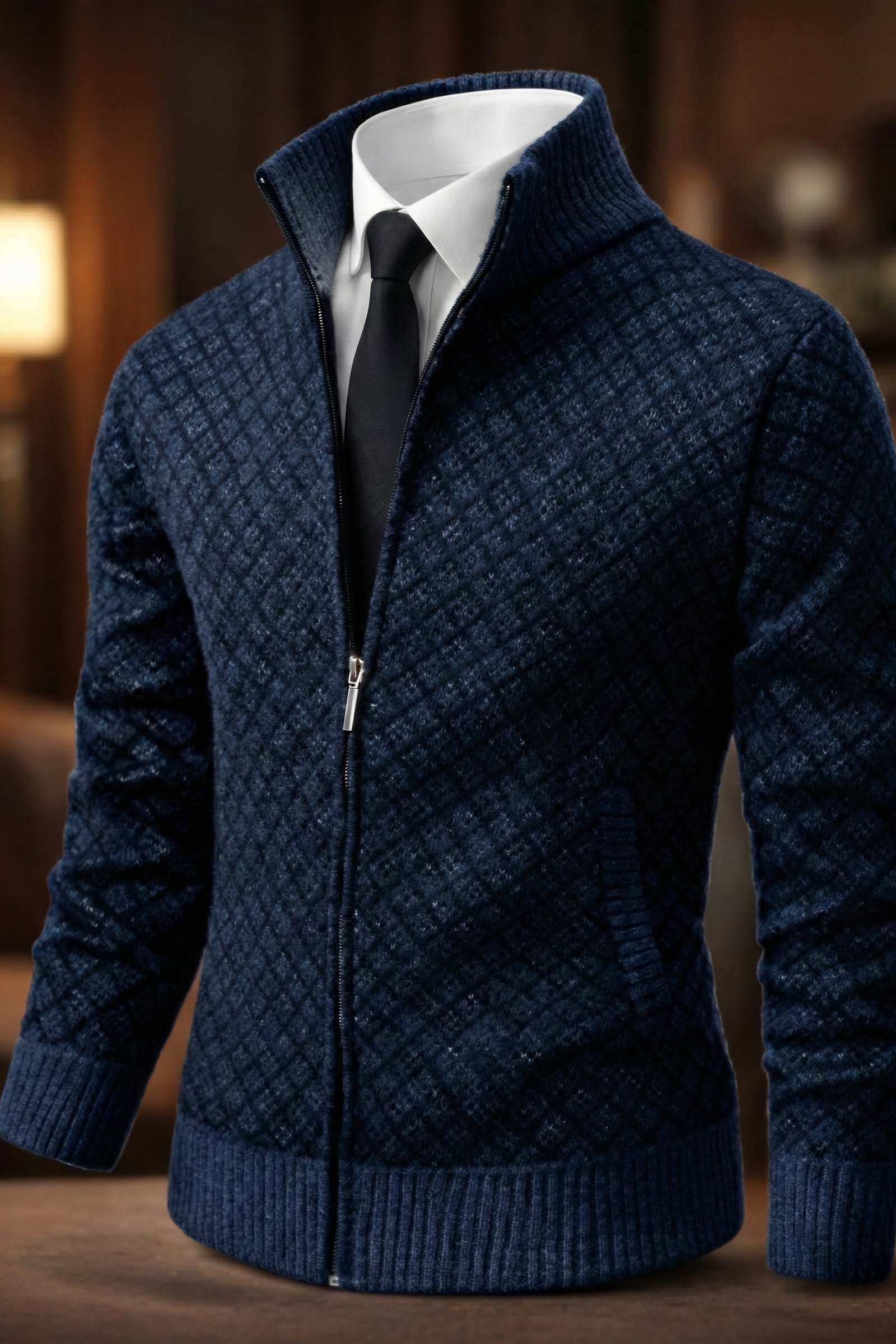 STEFO | LUXURIÖSER FREIZEIT-CARDIGAN
