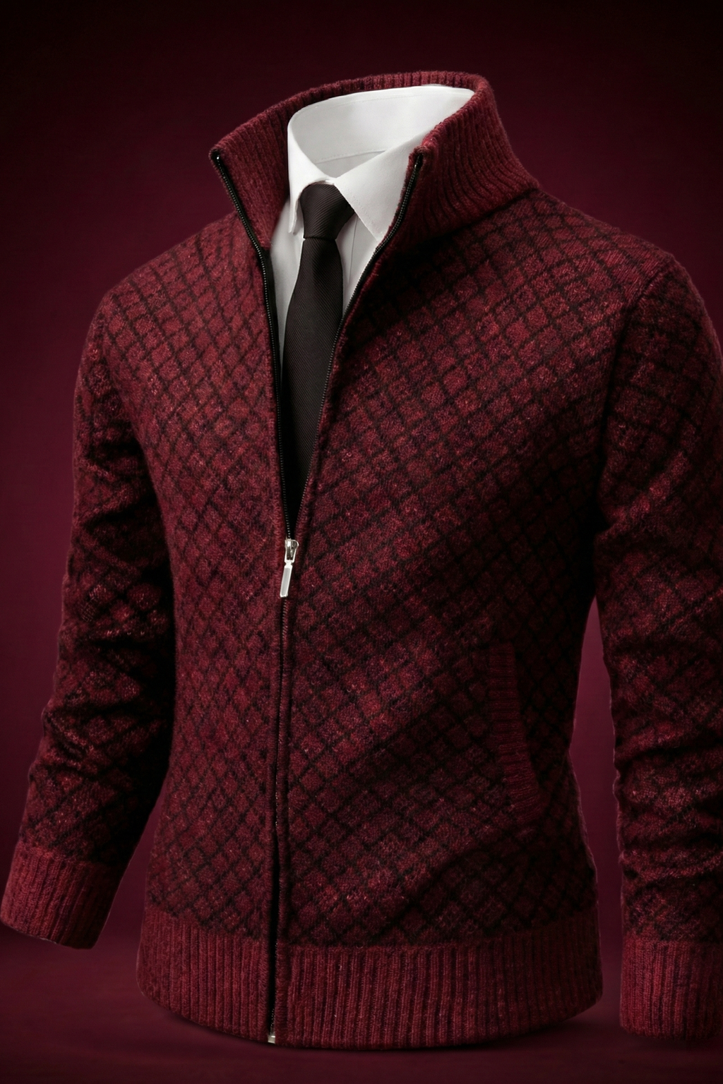 STEFO | LUXURIÖSER FREIZEIT-CARDIGAN