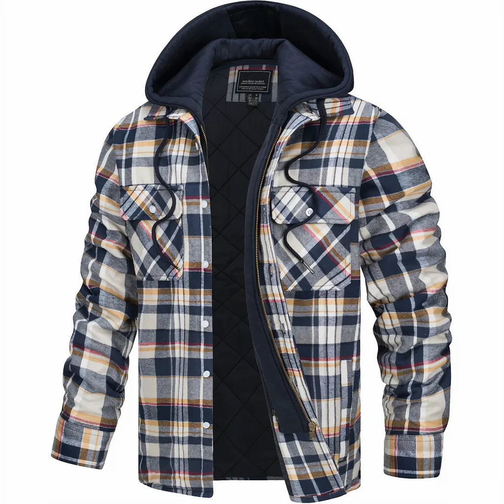 AREND™ / WARME HERRENJACKE AUS HOCHWERTIGER WOLLMISCHUNG