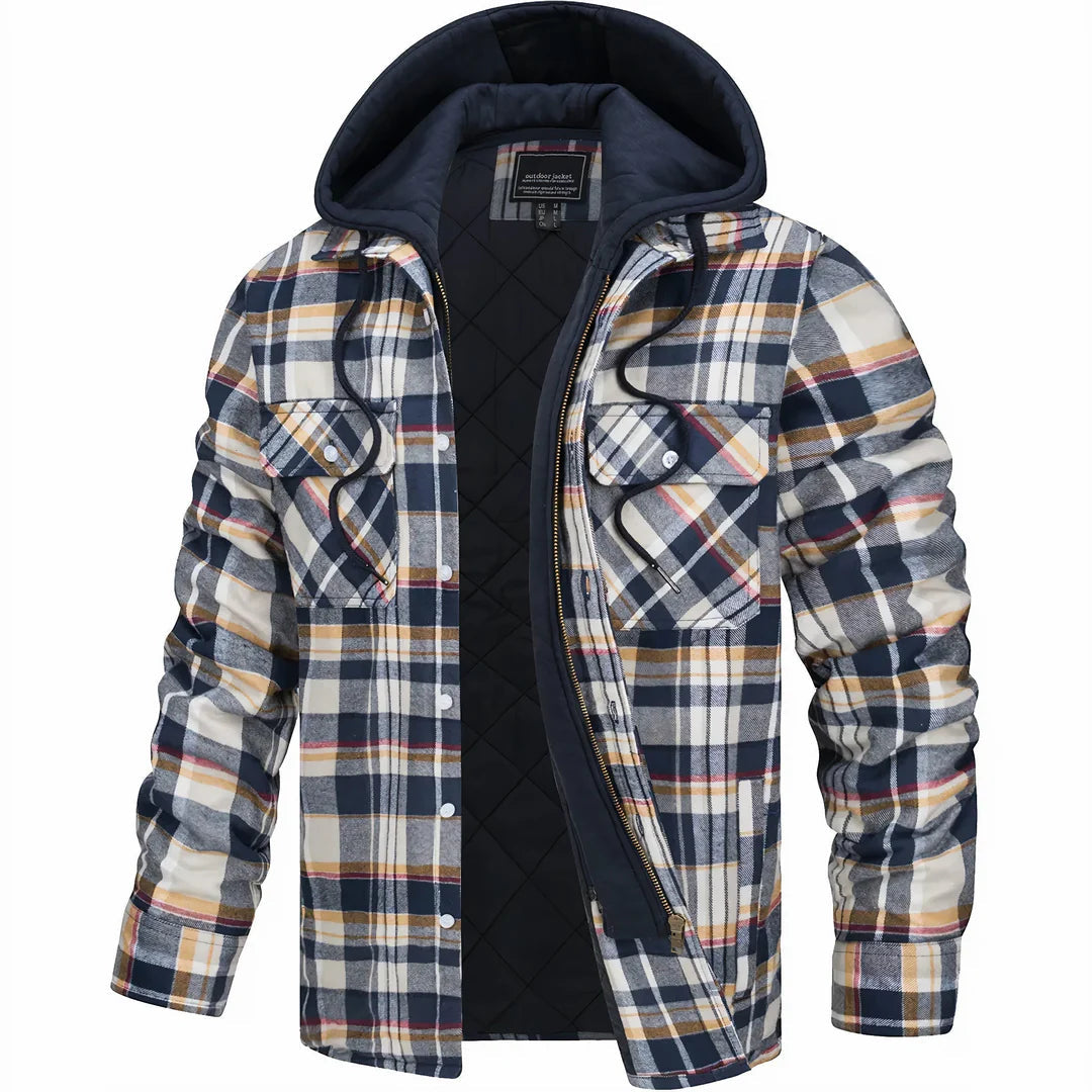 AREND™ / WARME HERRENJACKE AUS HOCHWERTIGER WOLLMISCHUNG