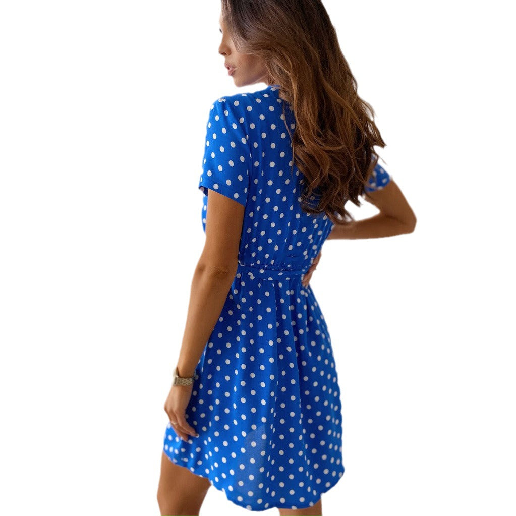 Antonia | Verspieltes Polka-Dot-Minikleid zum Sommer