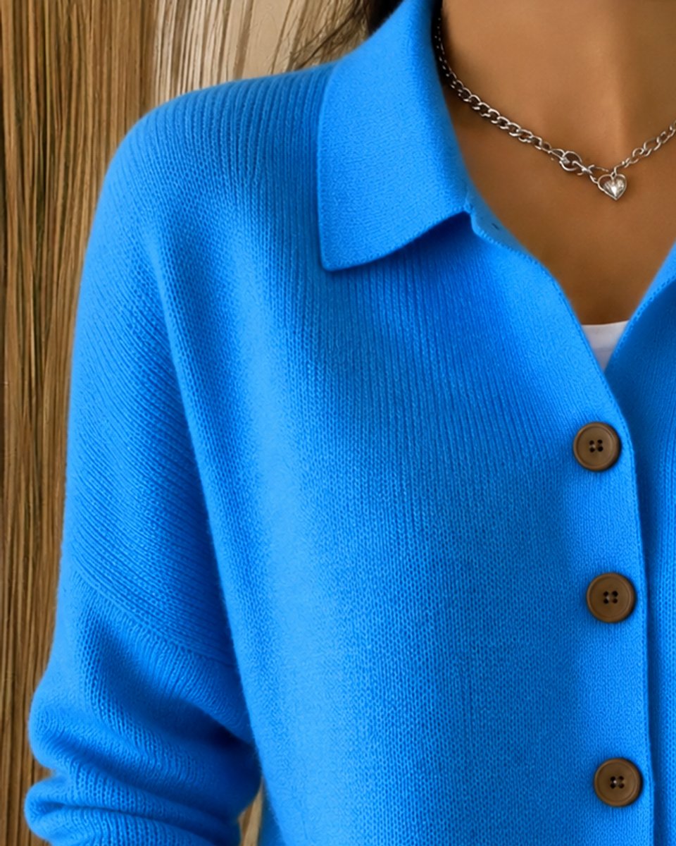 Johanna | Vielseitige Damen Strickjacke im lockeren Schnitt
