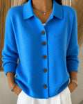 Johanna | Vielseitige Damen Strickjacke im lockeren Schnitt