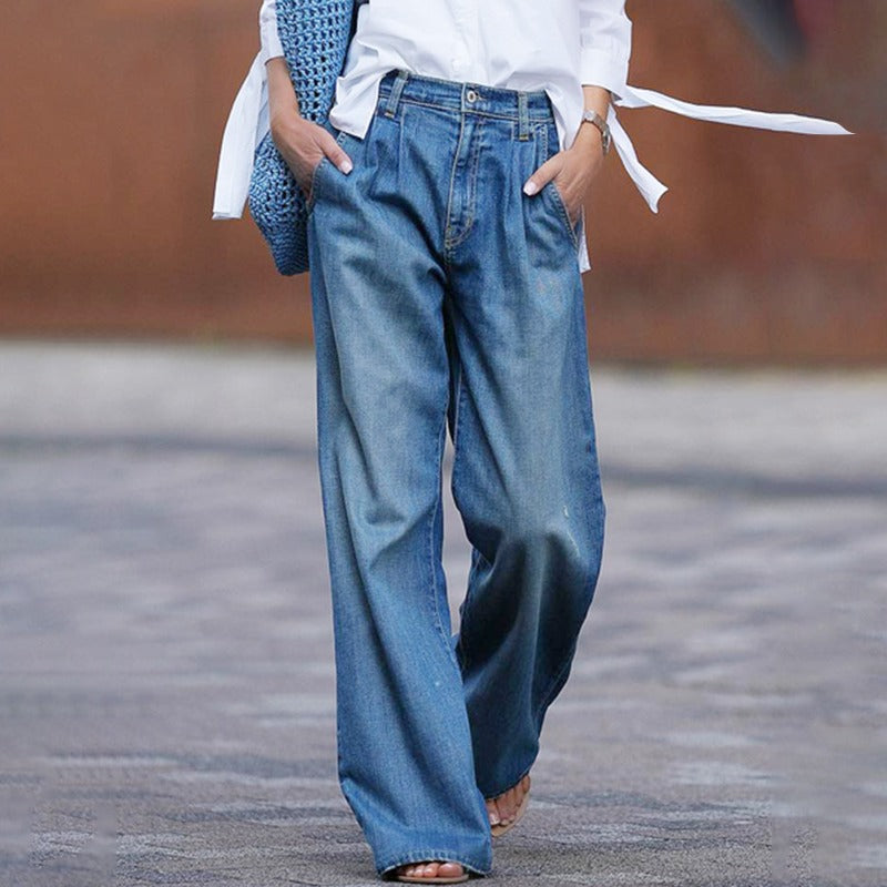Nele | Vintage Weite Jeans Jeans