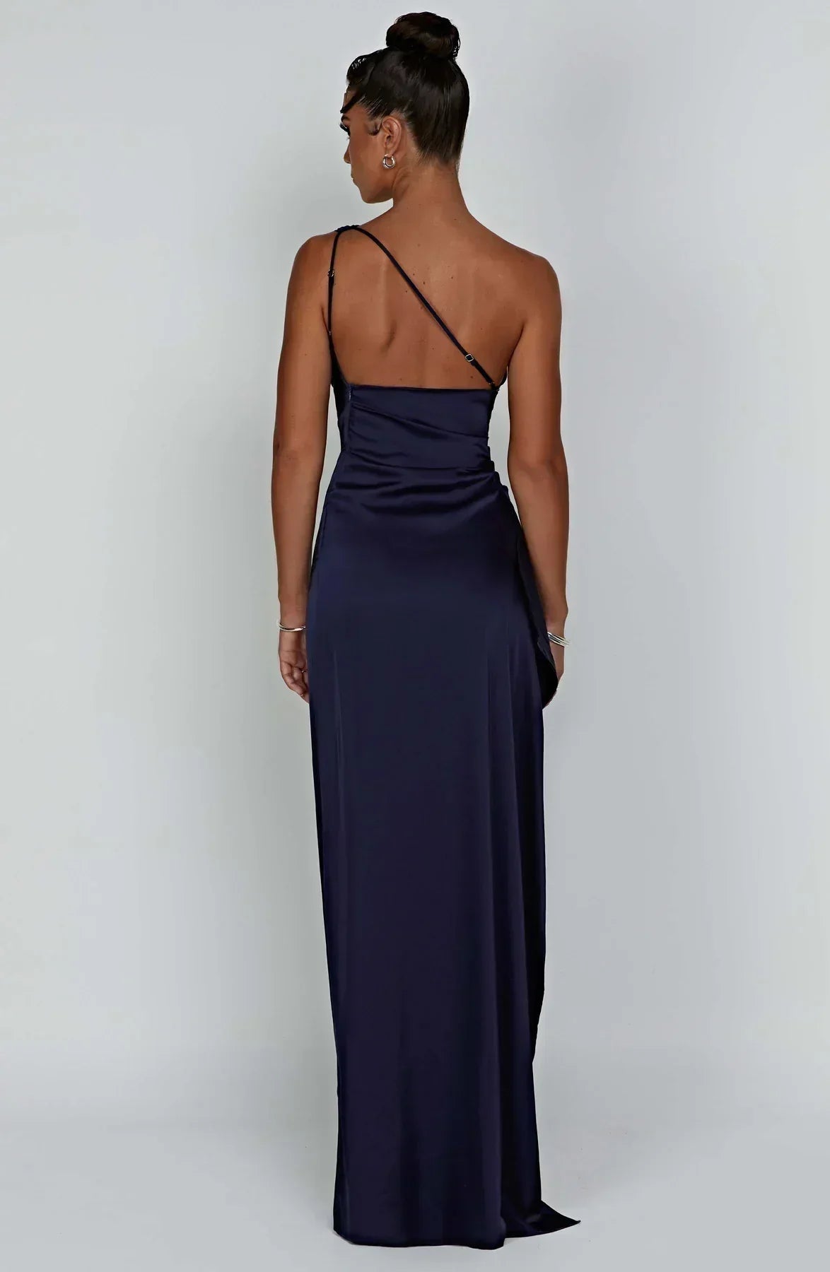 Violetta | Damen One Shoulder Maxikleid