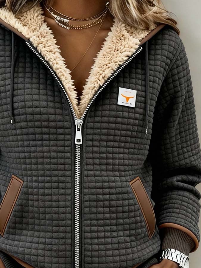 Carla | Warme Thermojacke mit Fleecefütterung