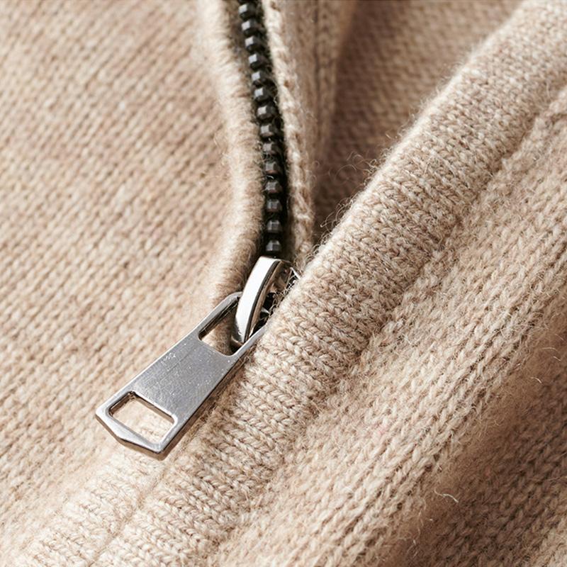 Ben | Warmer Herren-Pullover mit Reißverschluss