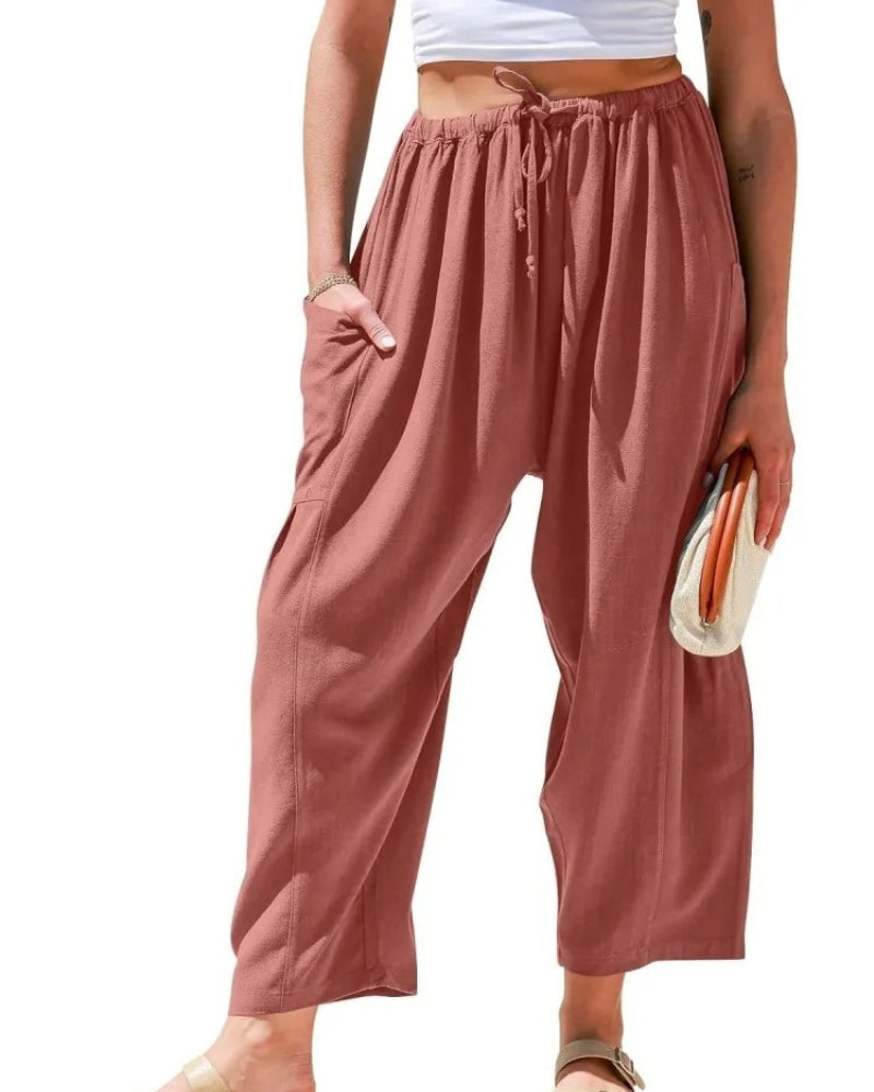 Anna | Weite Hosen in luftiger Eleganz