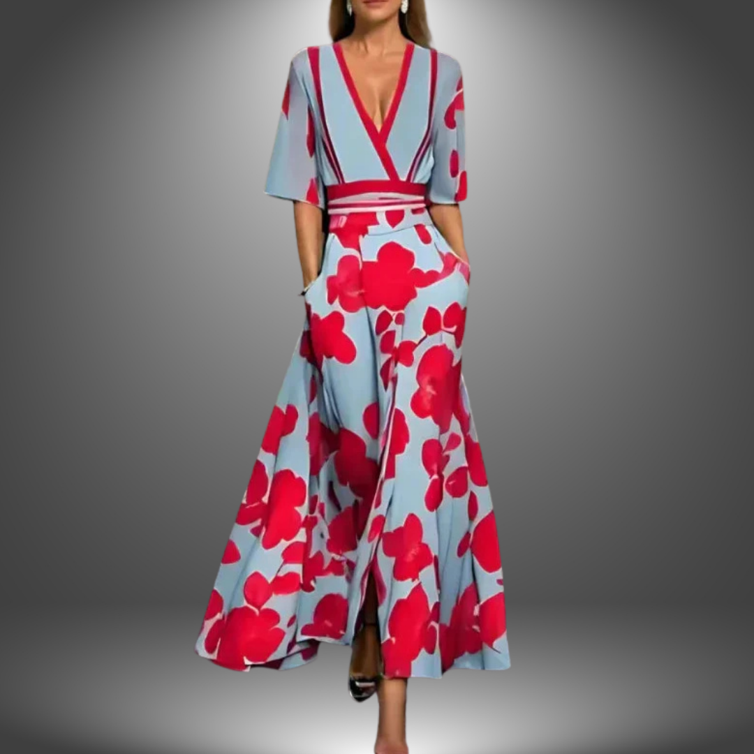 Luisa | Women’s Floral Mid Length Sleeve