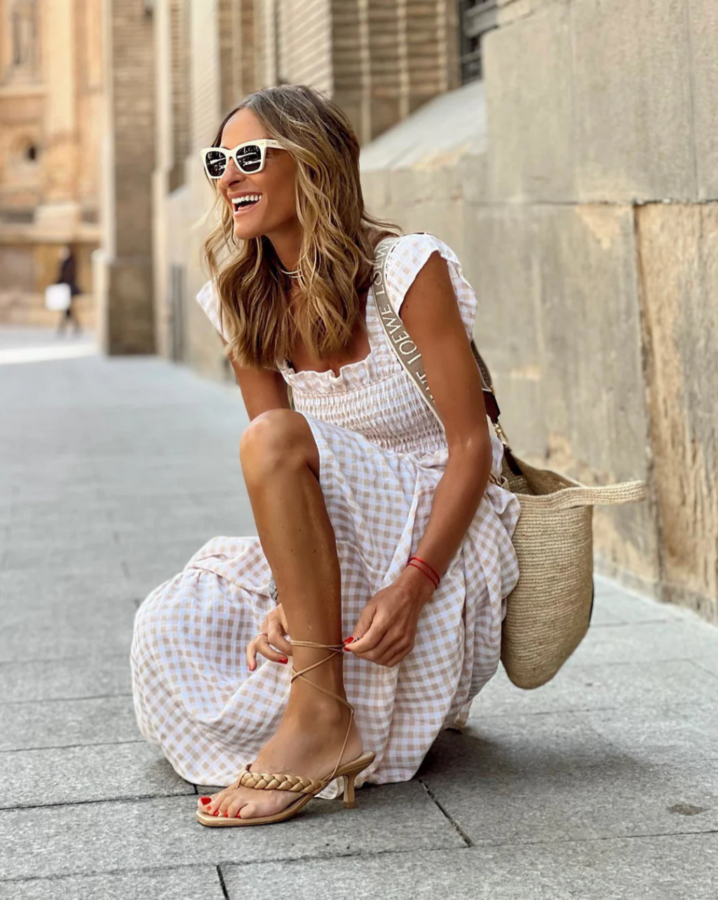 Emma | Women’s Smocked Casual Events Maxi
