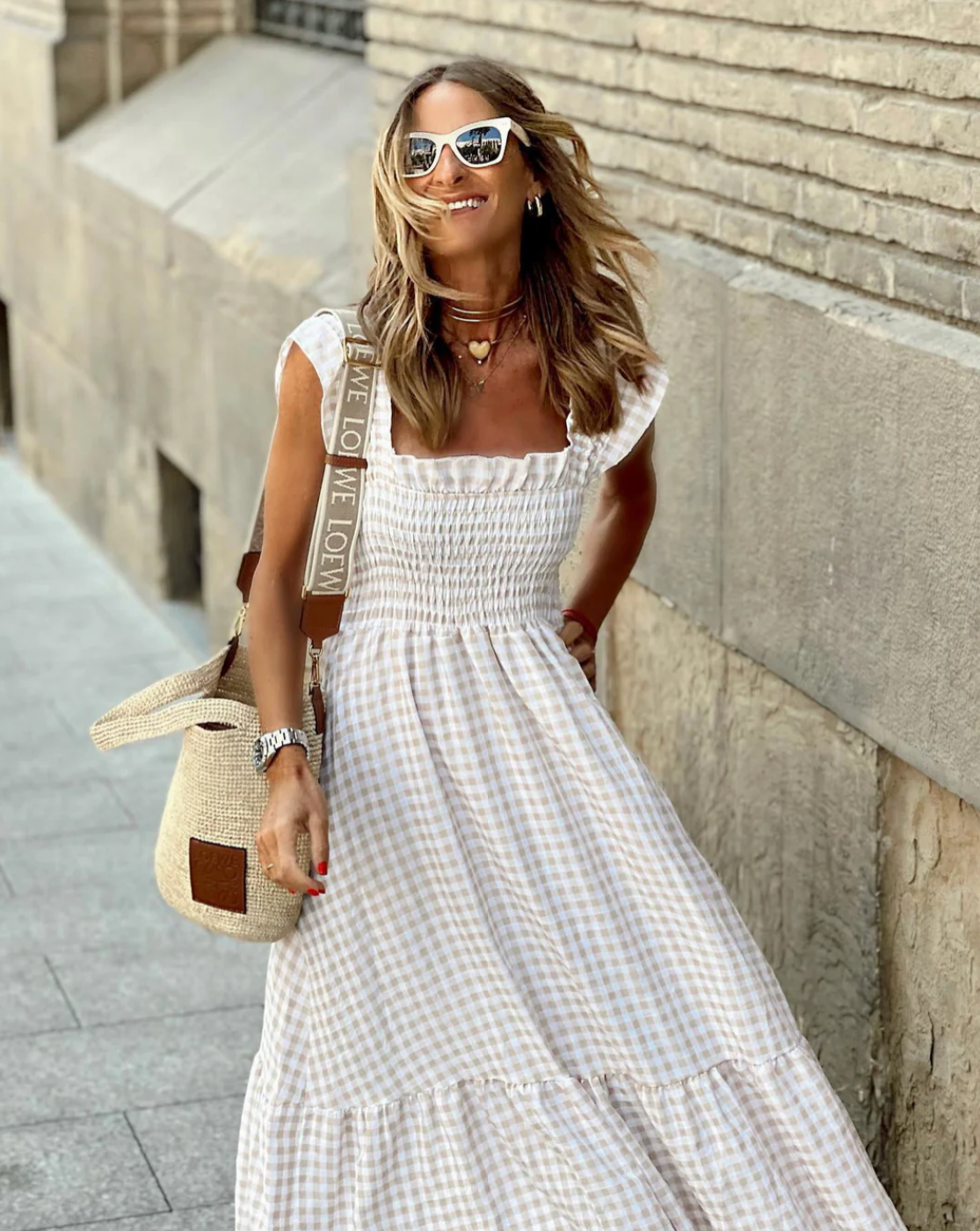Emma | Women’s Smocked Casual Events Maxi