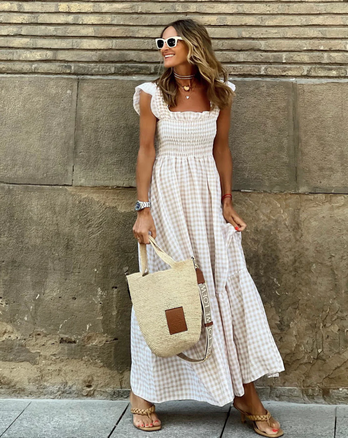 Emma | Women’s Smocked Casual Events Maxi