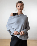 Xanthe | Damen Asymmetrischer Off-Shoulder Pullover