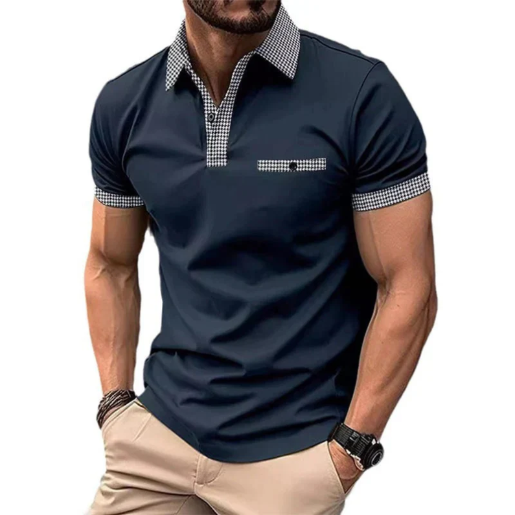 Yannik | Herren Poloshirt Taschen Karo Alltag – Karo Polo Herren Taschen 2026