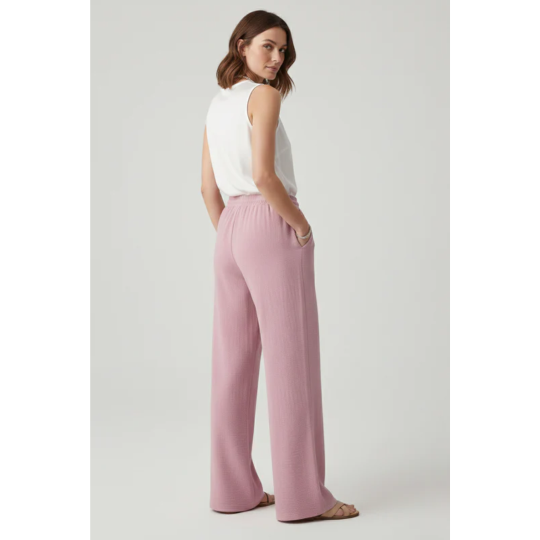 Mathilda | Damen Palazzo Hose Mit Kordelzug Für Freizeit