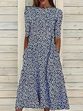 Carly | Coastal Bloom Kleid